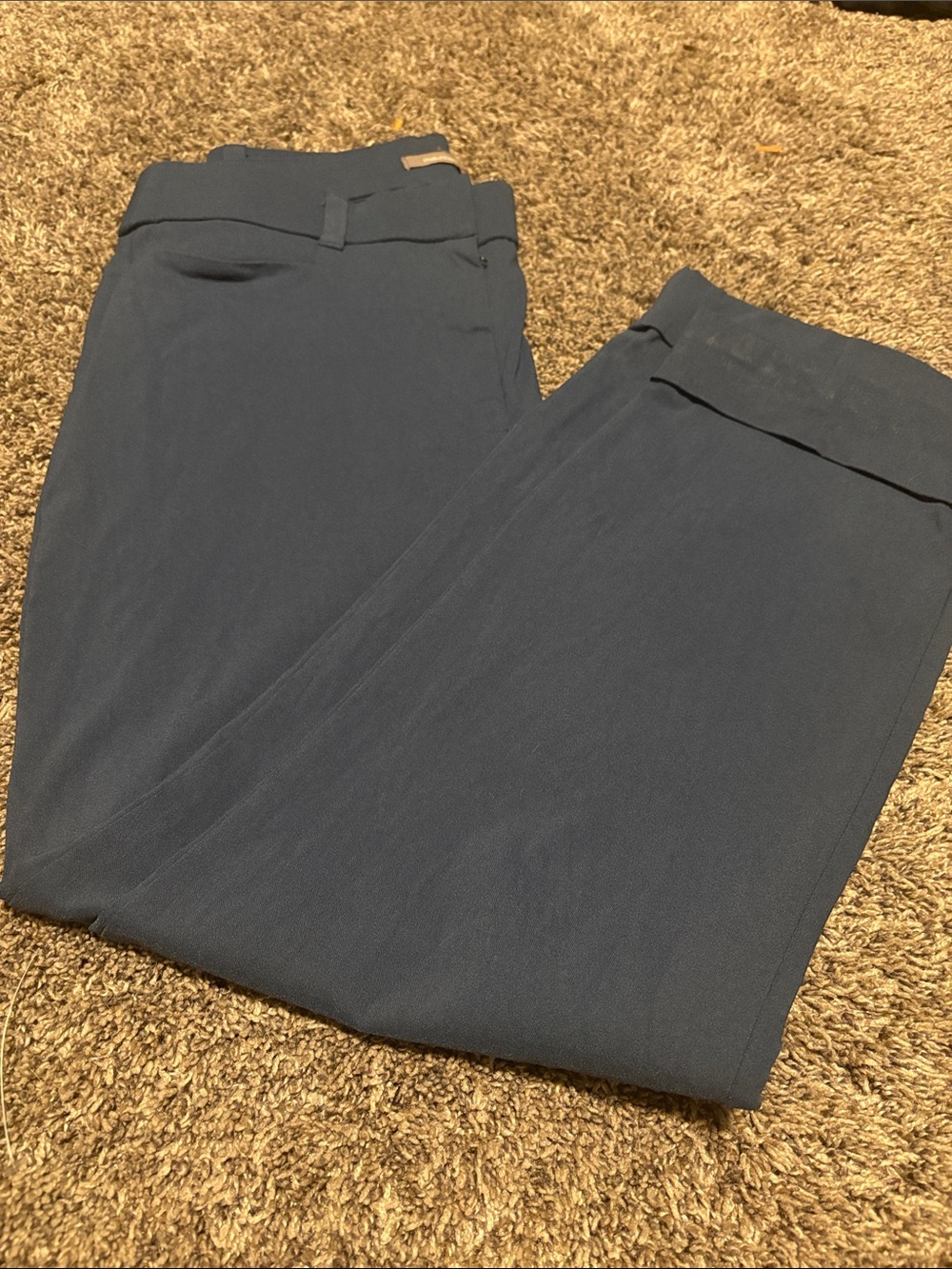 Maurices Women's Cropped Navy Ankle Pants